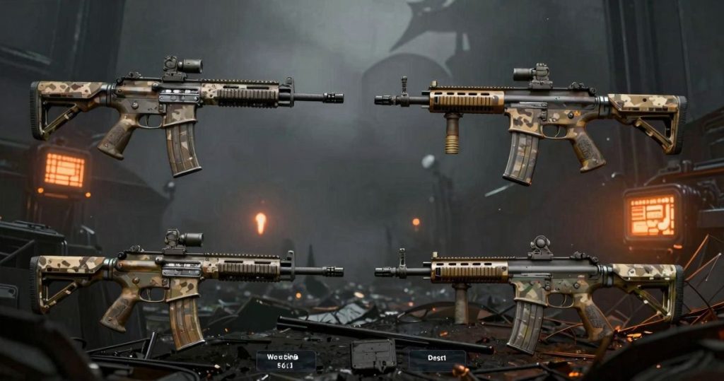 Skins armes : catégories, raretés, prix et modèles