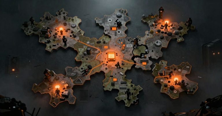 carte d'assassin's creed shadows: 9 régions et secrets