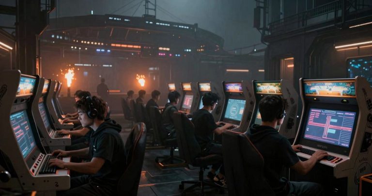 e sport: des arcades au stade mondial — le récit du passage