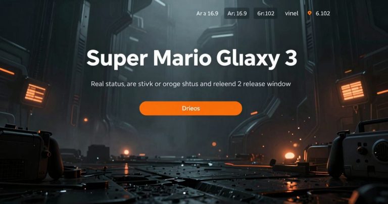 super mario galaxy 3: statut réel et fenêtre switch 2